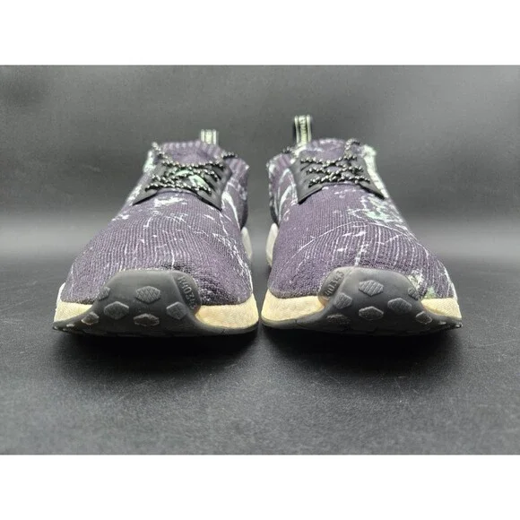 Adidas NMD R1 STLT Primeknit Shoes Mens Size 12 Black Green  display picture 3